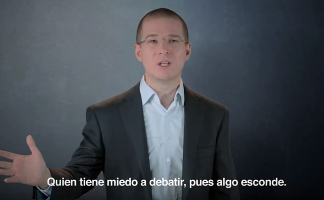 Anaya dijo que su iniciativa busca por ley un debate mensual entre presidentes de partidos para contrastar ideas. /Especial