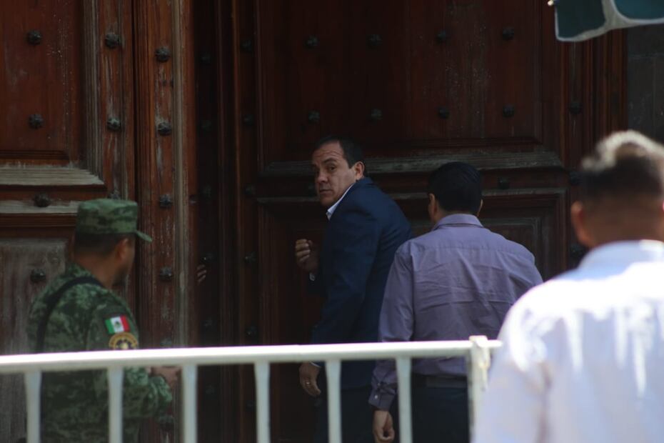 El gobernador de Morelos, Cuauhtémoc Blanco. Foto: Hugo Salvador / EL UNIVERSAL