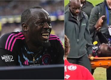 VIDEO: Usain Bolt sufre grave lesión en partido a beneficio