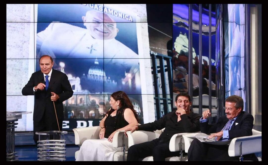 (Foto: Tomada de @RaiPortaaPorta)