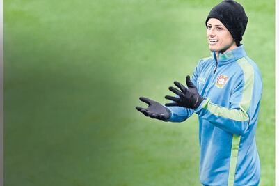 “Chicharito” espera efecto de Aspirinas