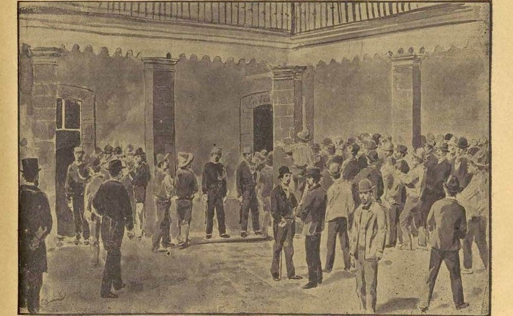 Largas eran las horas para saber el veredicto del juez durante un proceso de justicia. Col. Carlos Villasana.