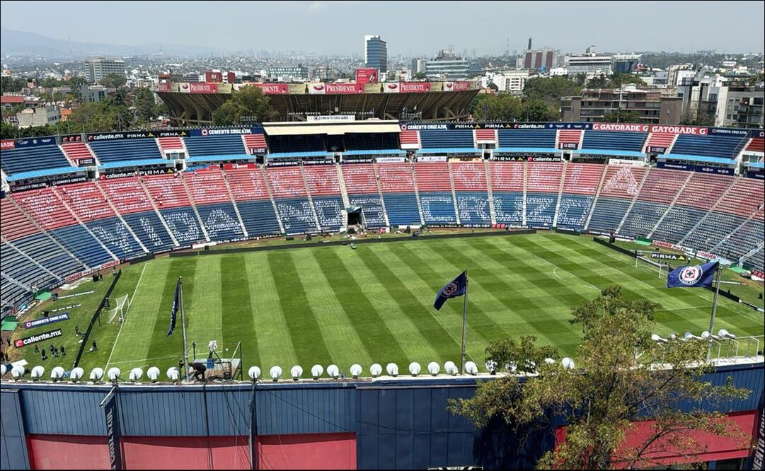 El mosaico que tiene preparado Cruz Azul para la final con el América / Foto: Especiales