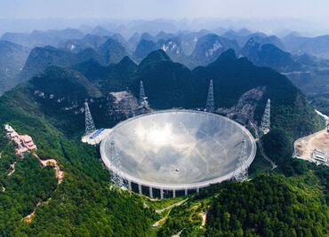 China pone en marcha el radiotelescopio más grande del mundo