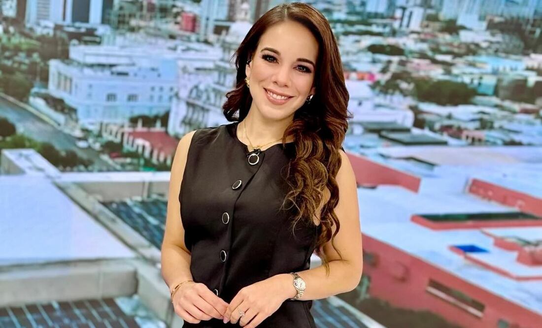 Débora Estrella trabajo en Telediario Matutino desde 2018. Foto: Facebook @deboraestrellaoficial