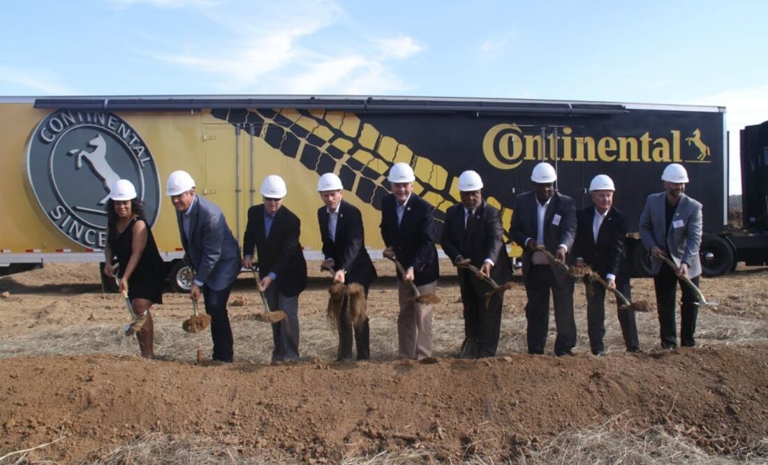 Continental inicia la construcción de su planta en Mississippi