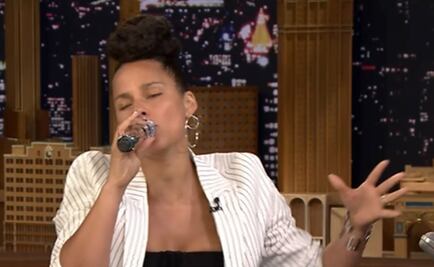 Alicia Keys sorprende con imitaciones en show de Jimmy Fallon
