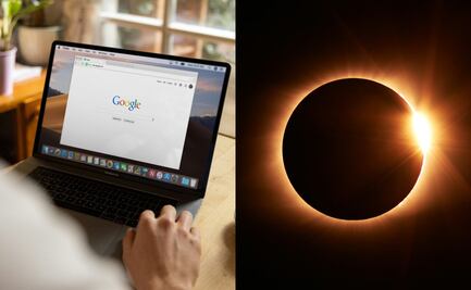 ¿Qué pasa si buscas "eclipse solar" en Google?