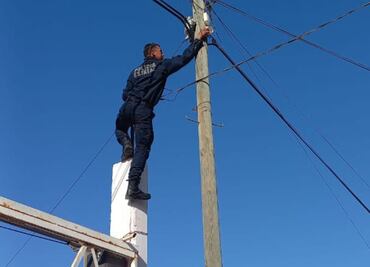 Durante nuevo operativo, retiran 27 cámaras clandestinas en sindicatura de Culiacán; suman 618 equipos en 3 municipios