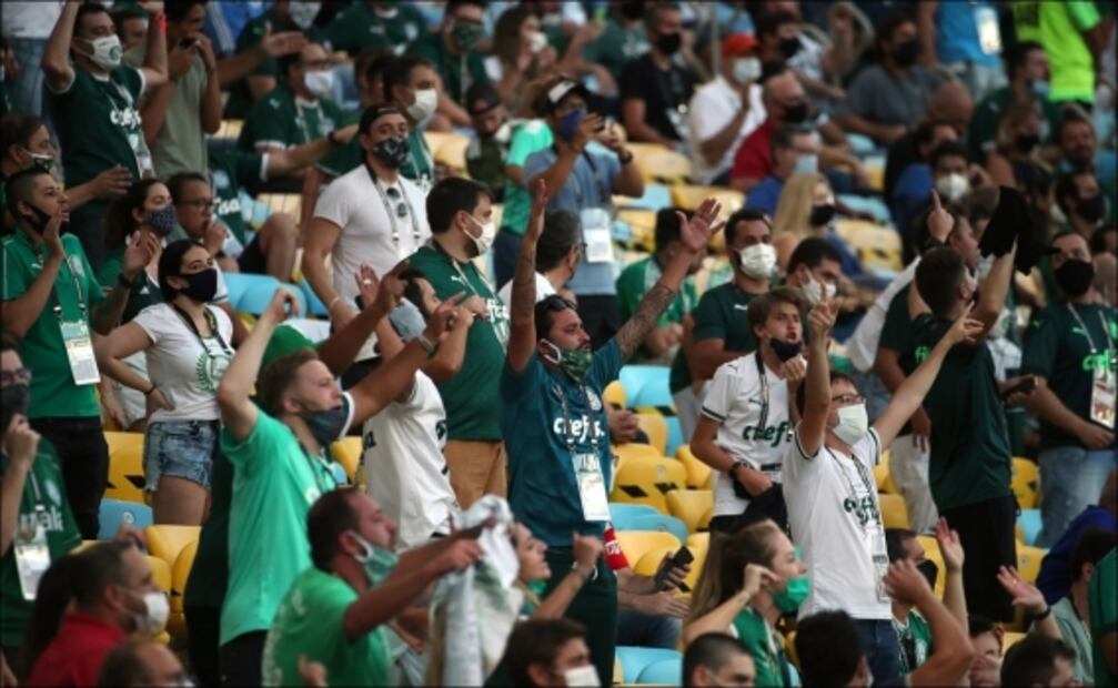 Rompen protocolos sanitarios en la final de la Copa Libertadores