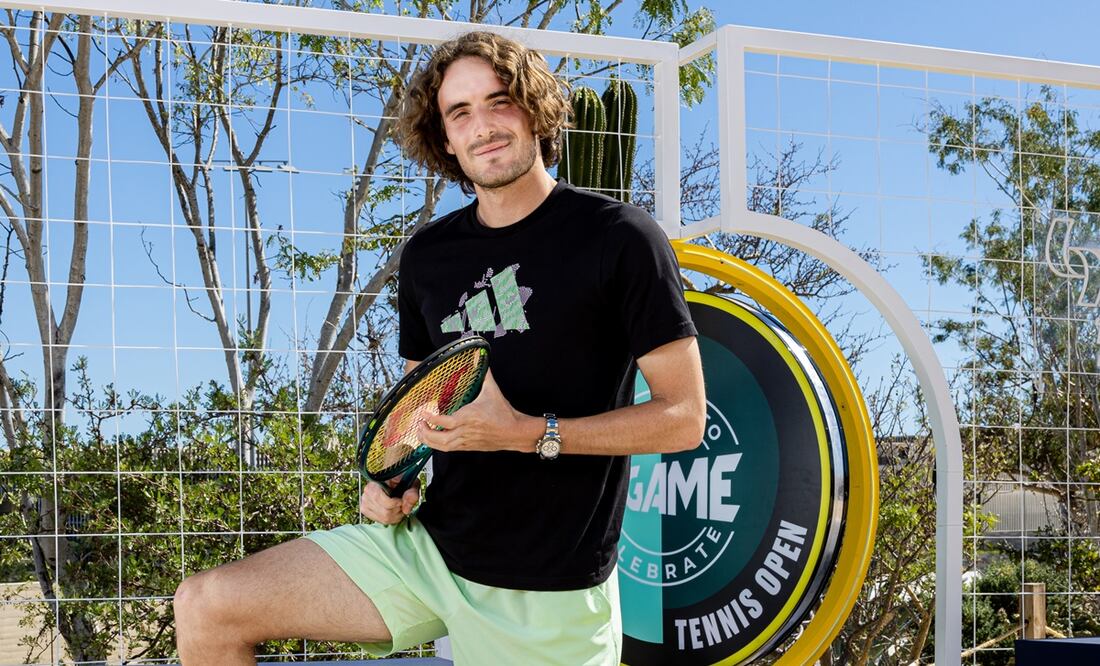 Stefanos Tsitsipas sueña con una medalla olímpica FOTO: CORTESÍA MEXTENIS