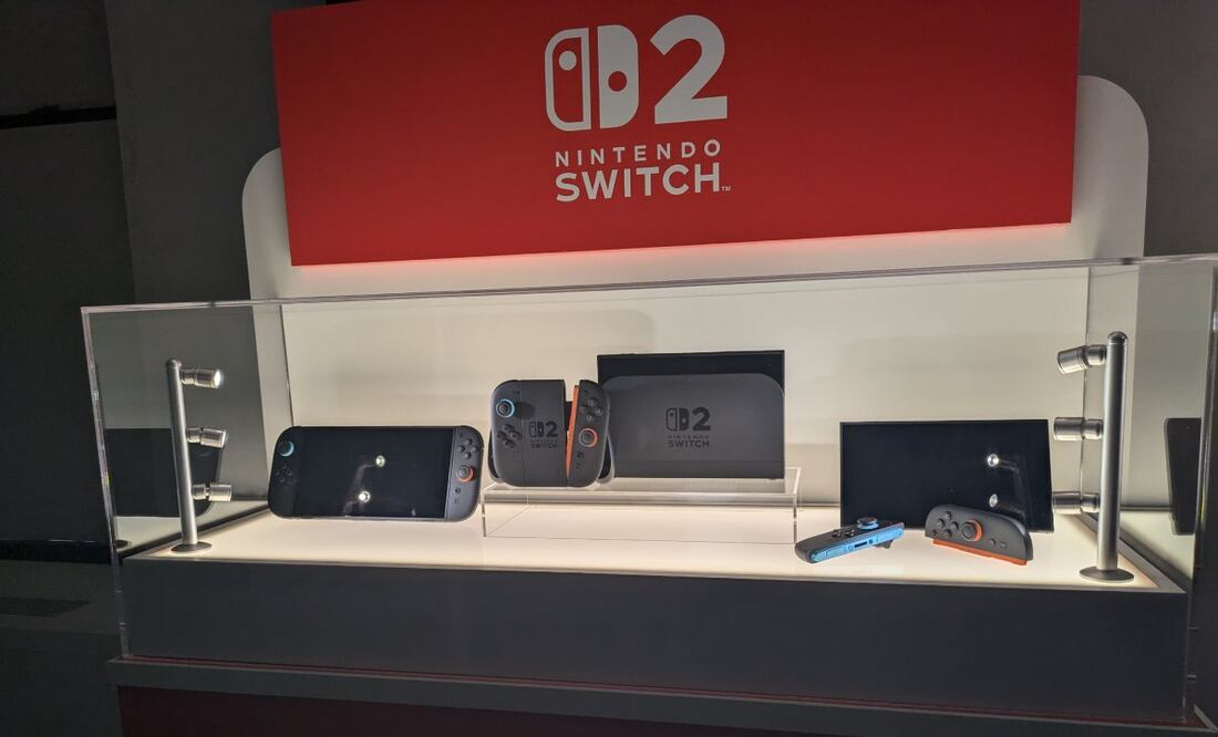 La Nintendo Switch 2. Foto: Juan Pablo Aguilar