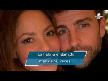 Gerard Piqué le habría sido infiel a Shakira muchas veces
