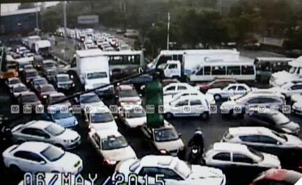 Semáforos averiados complican vialidad en Azcapotzalco