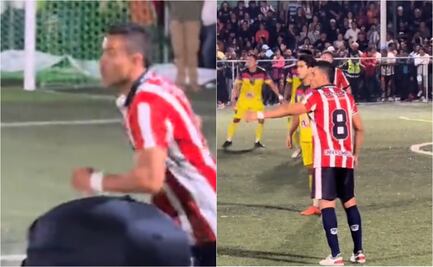 Pablo Barrera deja atrás a Pumas y juega talacha con playera de Chivas