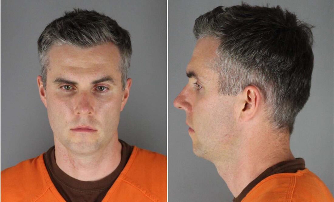 Thomas Lane, uno de los expolicías implicados en la muerte de George Floyd (Foto: AP)