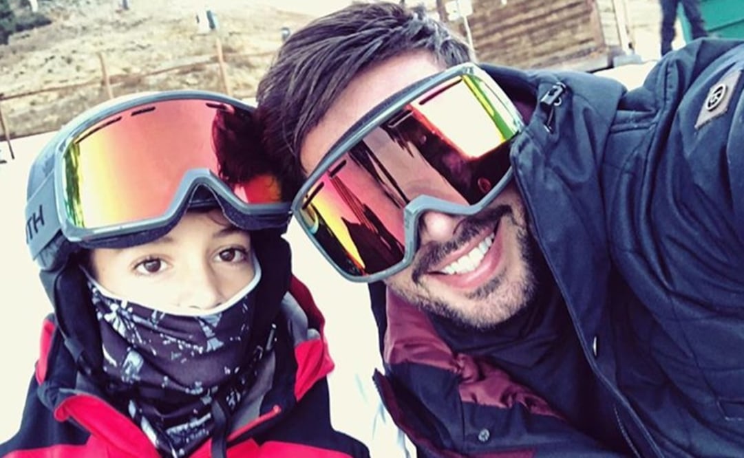 William Levy y su hijo Christopher. Foto: Instagram 