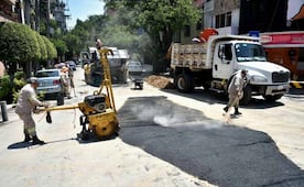 Alcaldía Benito Juárez concluye reparación de megasocavón en colonia Del Valle; trabajos concluyeron 24 horas antes de lo previsto, destaca