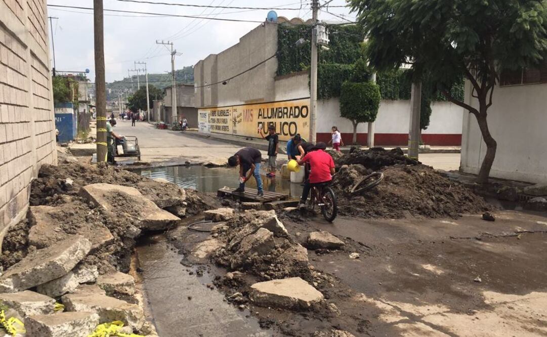 Siguen sin agua 40 mil personas en Neza
