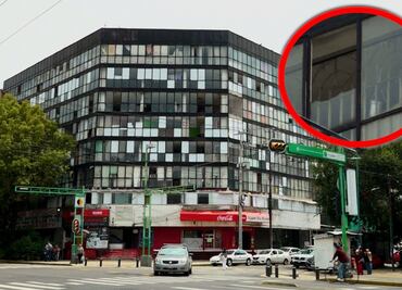 Vecinos llaman a autoridades a “tomar cartas en el asunto” sobre edificio semiabandonado en la Doctores; caída de sus vidrios causó cortes a un hombre