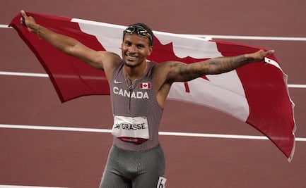 Andre De Grasse gana medalla de oro en los 200 metros