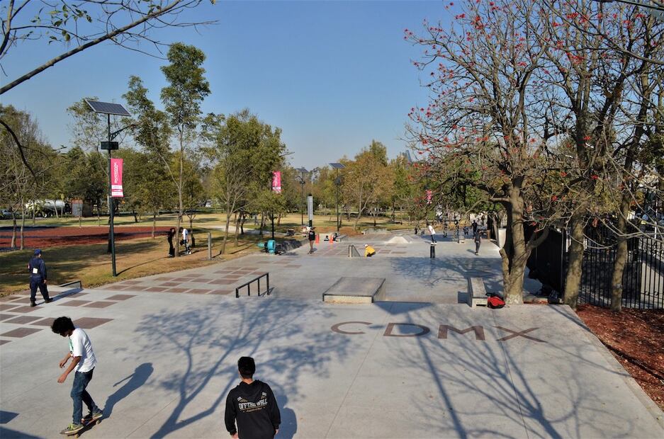 Skate Park Constituyentes. Foto: Bosque de Chapultepec