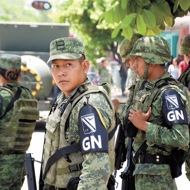 Desinformación. Corporaciones locales desconocen los detalles sobre el arribo de la Guardia Nacional a Tijuana, la forma de operar y sus facultades. ARCHIVO EL UNIVERSAL