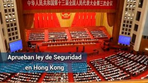 Parlamento chino adopta su polémica ley de seguridad sobre Hong Kong