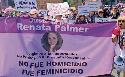 Exigen reclasificar caso de Renata Palmer a feminicidio