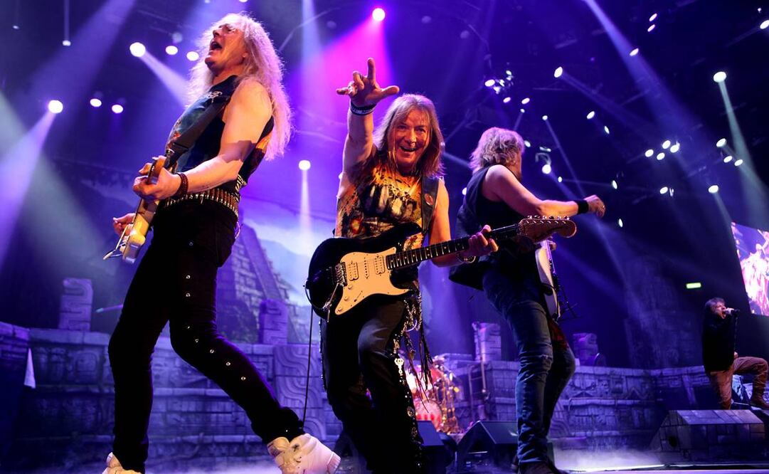 Iron Maiden. Foto: Archivo EL UNIVERSAL 