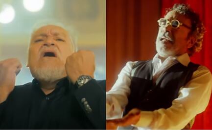 Damián Alcázar y Joaquín Cosío interpretan a Aleks Syntek y Pepe Aguilar en el nuevo video de "Mis impulsos sobre ti"