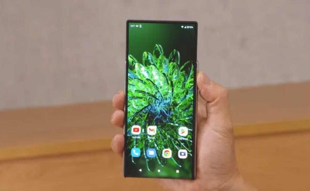 Motorola muestra su concepto de smartphone enrollable