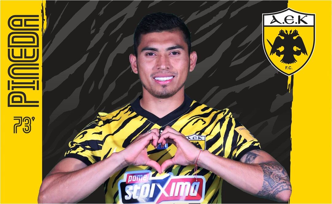 VIDEO: Orbelín Pineda anota un golazo en su debut en la liga de Grecia / FOTO: Twitter