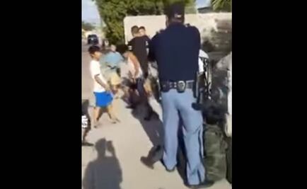 Video muestra a policía de Texas encañonando a niños