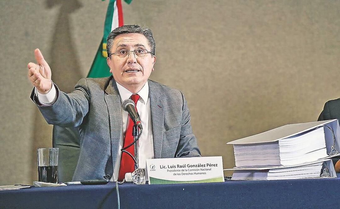 Luis Raúl González Pérez, titular de la Comisión Nacional de los Derechos Humanos (Foto: Archivo / EL UNIVERSAL)