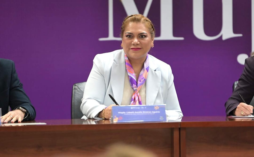 Autoridades de Veracruz acordaron lanzar la plataforma "Veracruzana Protegida", la cual busca que mujeres víctimas de violencia puedan solicitar protección y ayuda en minutos (07/03/2025). Foto: Especial