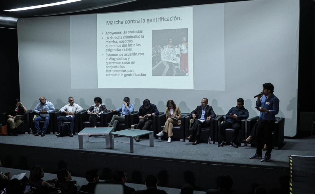 Segundo foro contra la gentrificación organizado por el Grupo Parlamentario de Morena en el Congreso local. (22/07/25) Fotos: Gabriel Pano