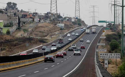 Reportan cierre a la circulación en la México-Querétaro por accidente