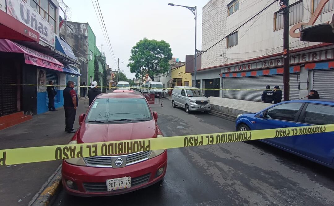 Los hechos ocurrieron sobre Calle 1, sin número exterior, entre Calzada General Ignacio Zaragoza, en la colonia Valentín Gómez Farías. Foto: Especial