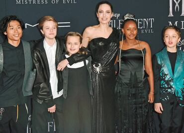 Angelina Jolie y 5 artistas con hijos adoptivos