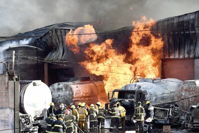 Explota "toma clandestina" de diesel en Melchor Ocampo