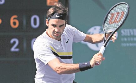 Federer, en Miami, con remembranza