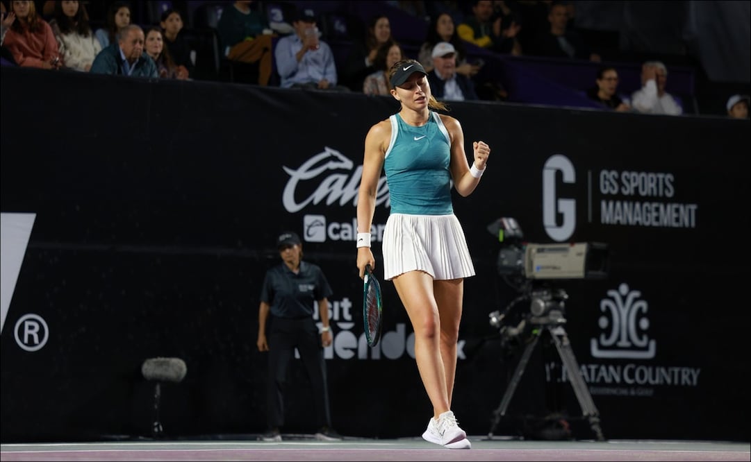 Paula Badosa tuvo un debut brillante en el Mérida Open AKRON 2025 - Foto: Cortesía