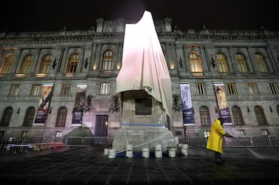 Todo listo para el destape de El Caballito