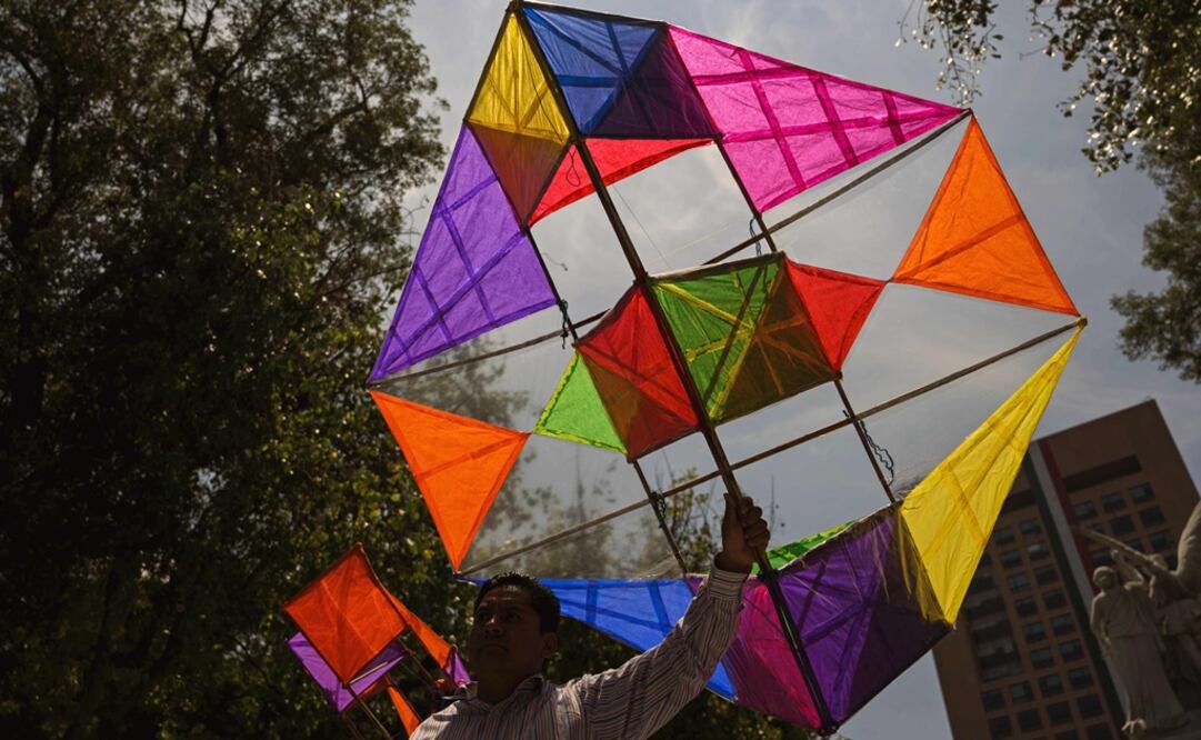 Hacen en la Alameda Central una fiesta oaxaqueña. Foto: AFP