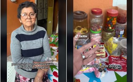 VIDEO. Abuelita cerró su tienda porque le pedían fiado y no le pagaban