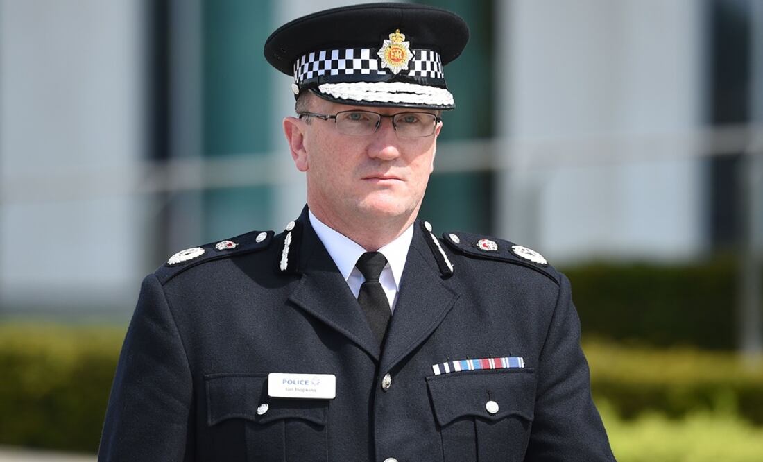 El jefe del cuerpo policial del área metropolitana de esa ciudad, Ian Hopkins (Foto: AFP)