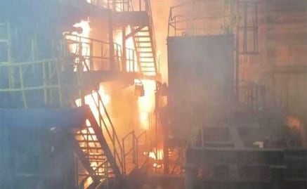 Explosión en Altos Hornos de México deja a 11 trabajadores con quemaduras en Monclova