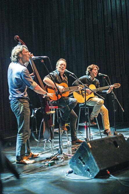 El trío prometió que vendrá de gira a México el próximo año (GERMÁN ESPINOSA. EL UNIVERSAL)