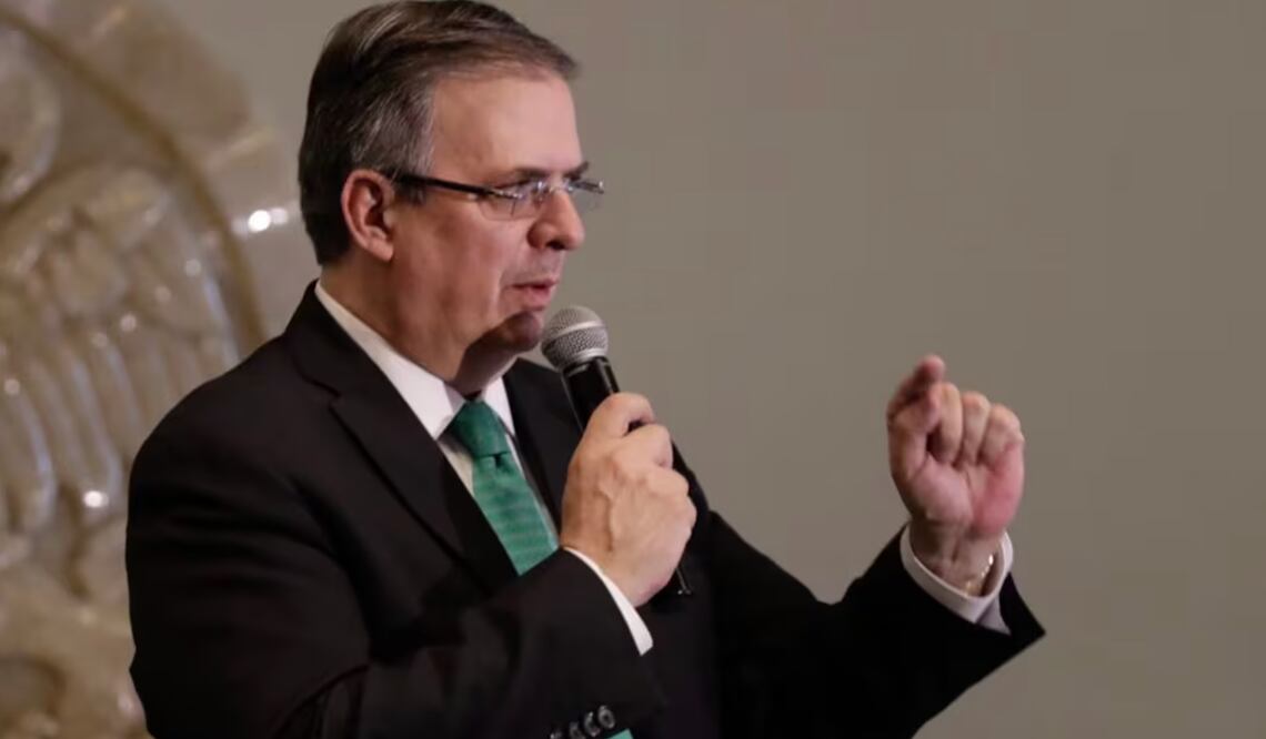 Marcelo Ebrard, secretario de Economía. Foto: EL UNIVERSAL